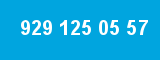 929 125 05 57